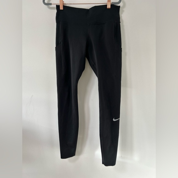Pants - Nike drifit leggings black medium epic‎ luxe